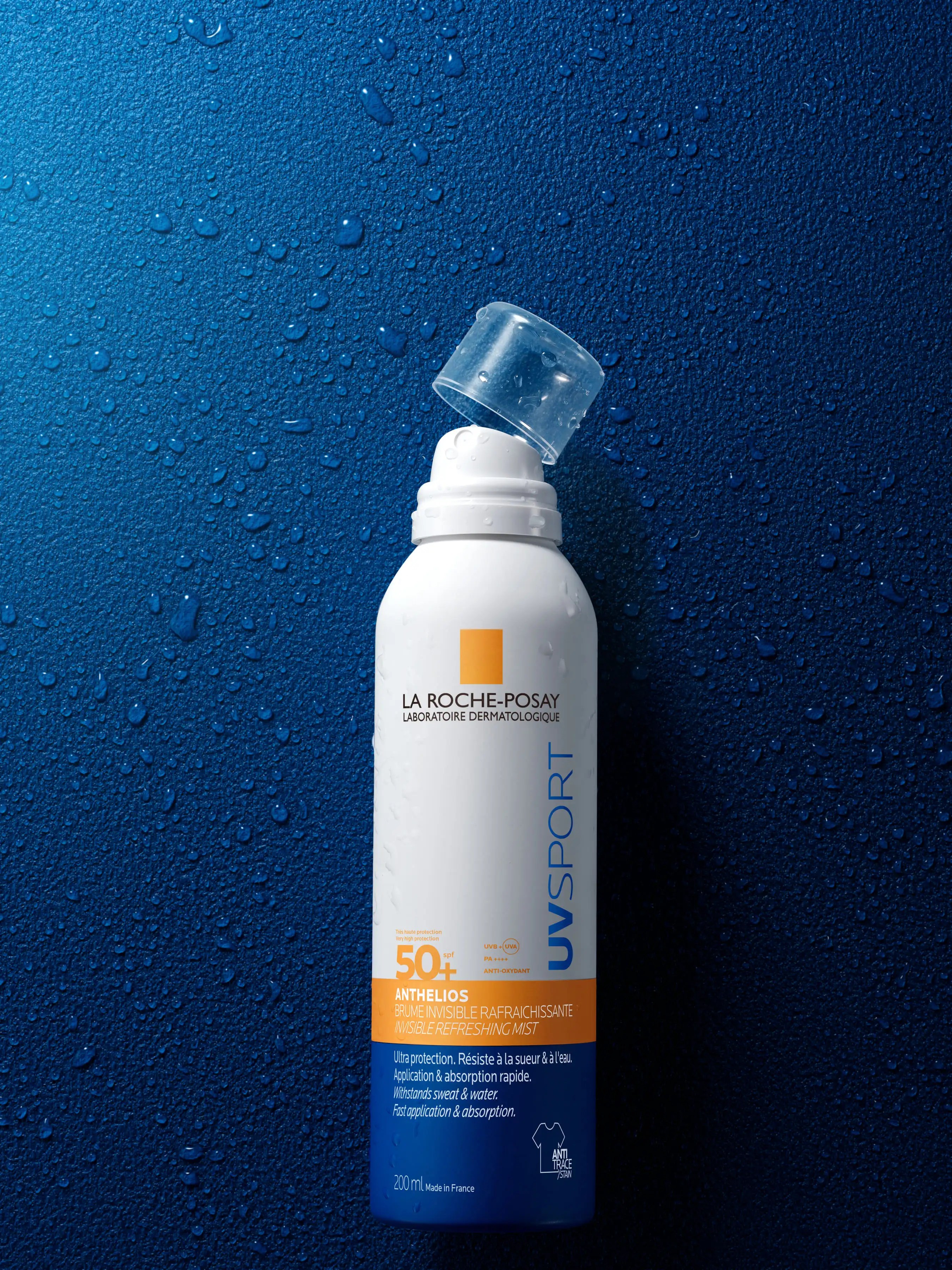 Spray invisibile rinfrescante Anthelios UVSport SPF50+ di La Roche-Posay