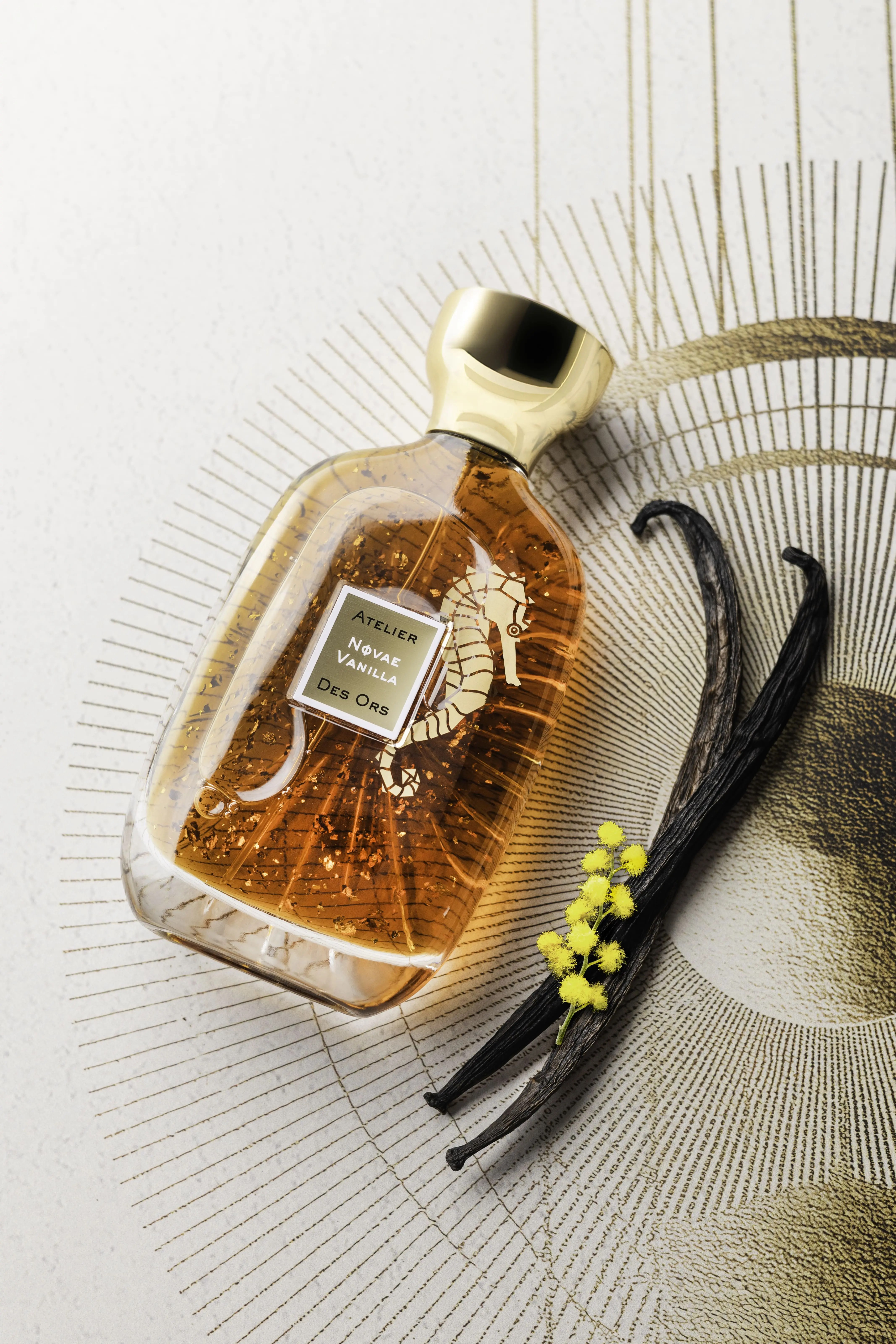 Atelier Des Ors Novae Vanilla eau de parfum con mimosa e vaniglia