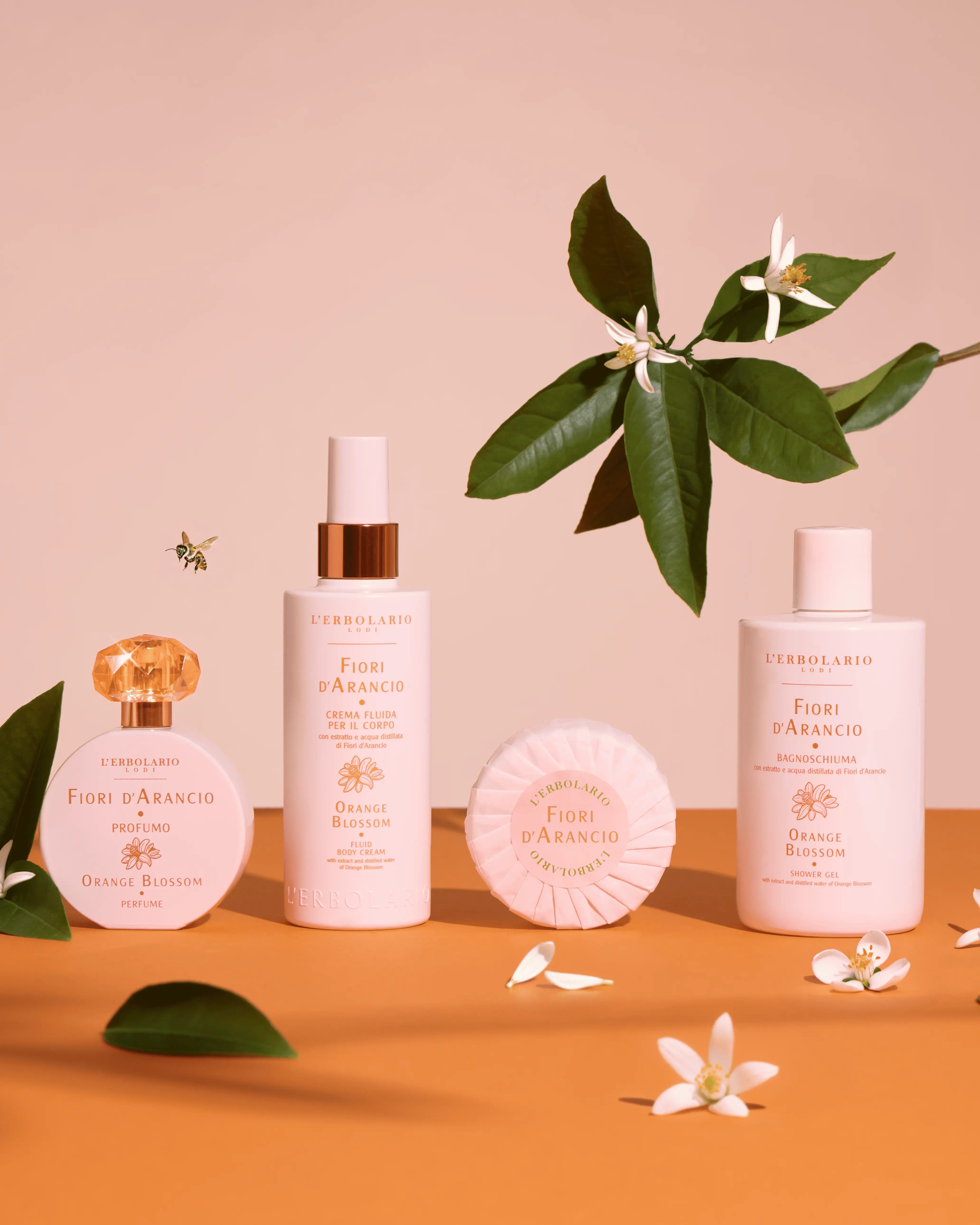 prodotti Fiori d’Arancio L’Erbolario linea corpo profumata