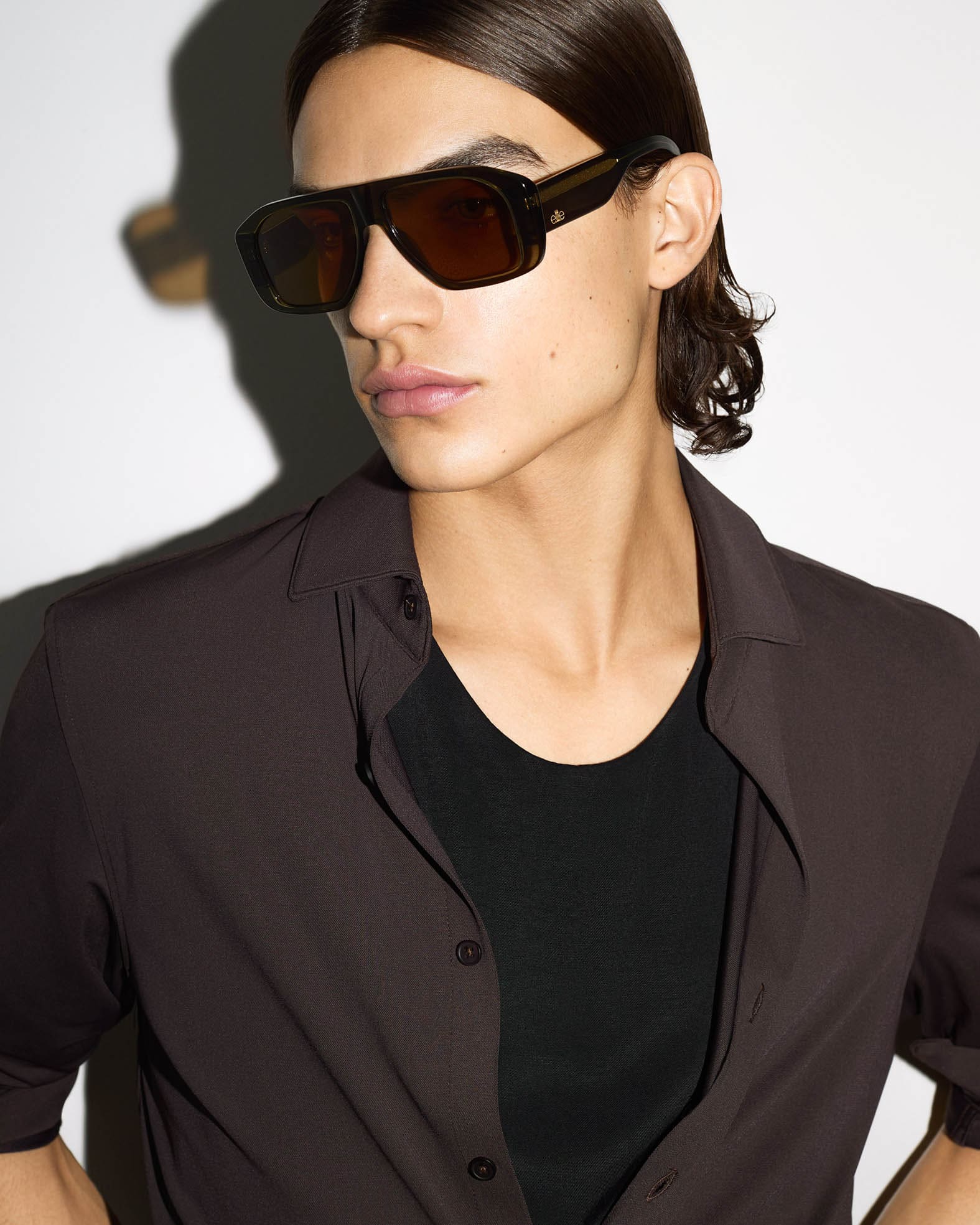 occhiali Fluxus Elite modello Biggie design squadrato unisex