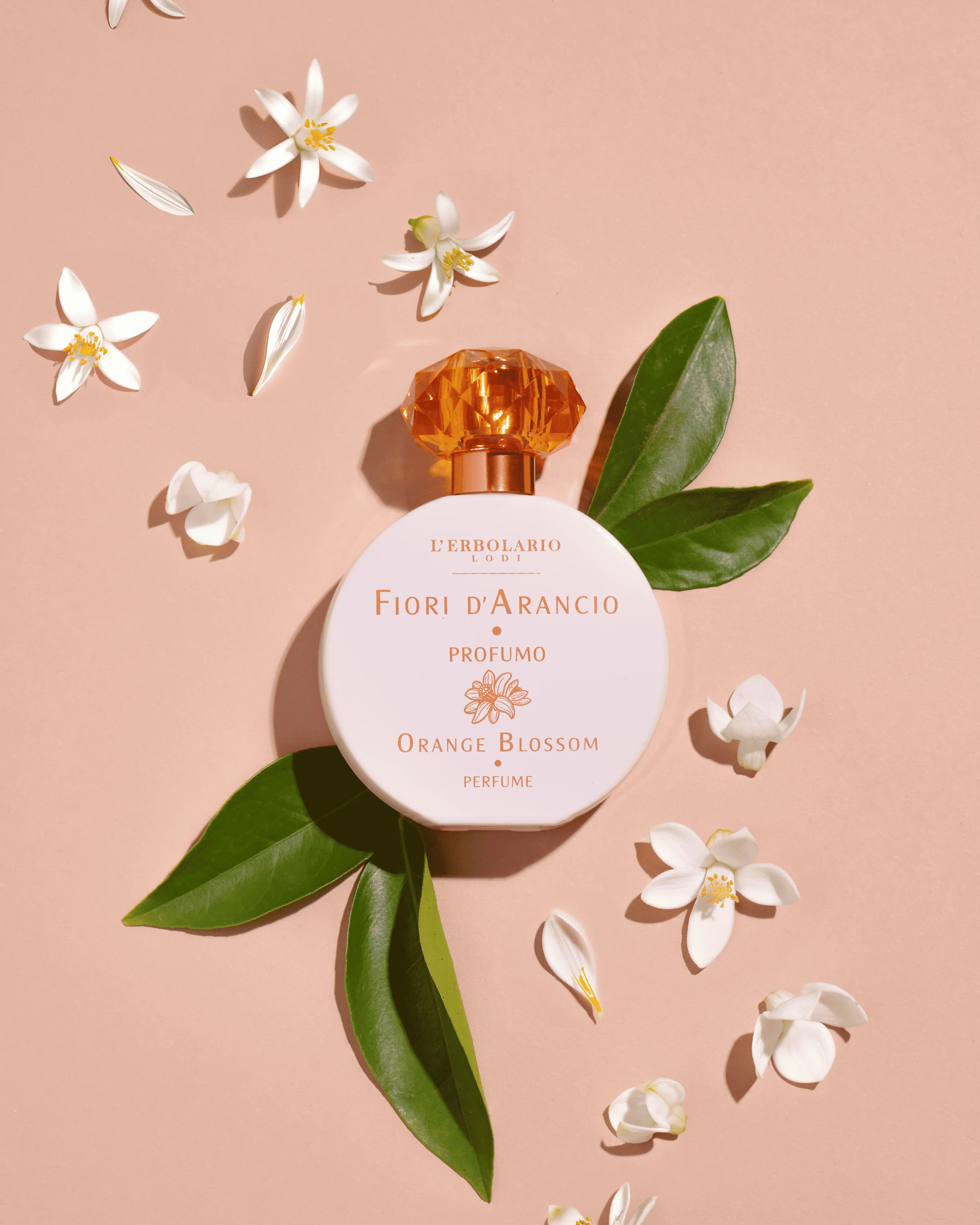 fragranza Fiori d’Arancio L’Erbolario note floreali agrumate