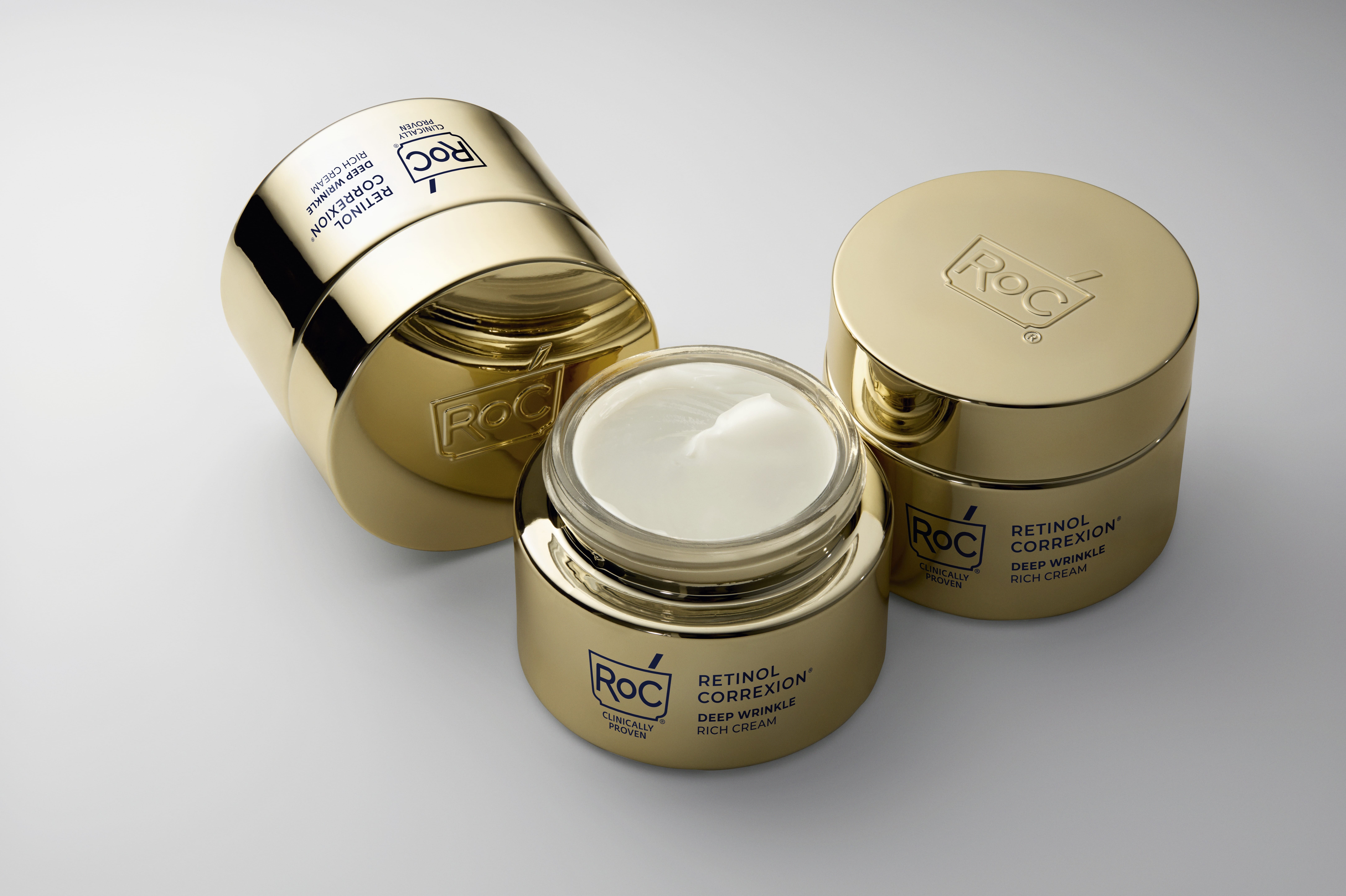 crema viso retinolo RoC texture ricca anti rughe profonde