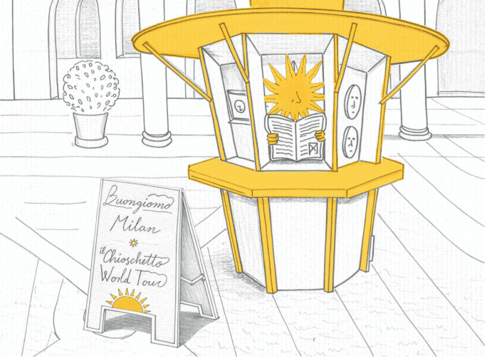 Il Chioschetto Acqua di Parma design Matteo Cibic