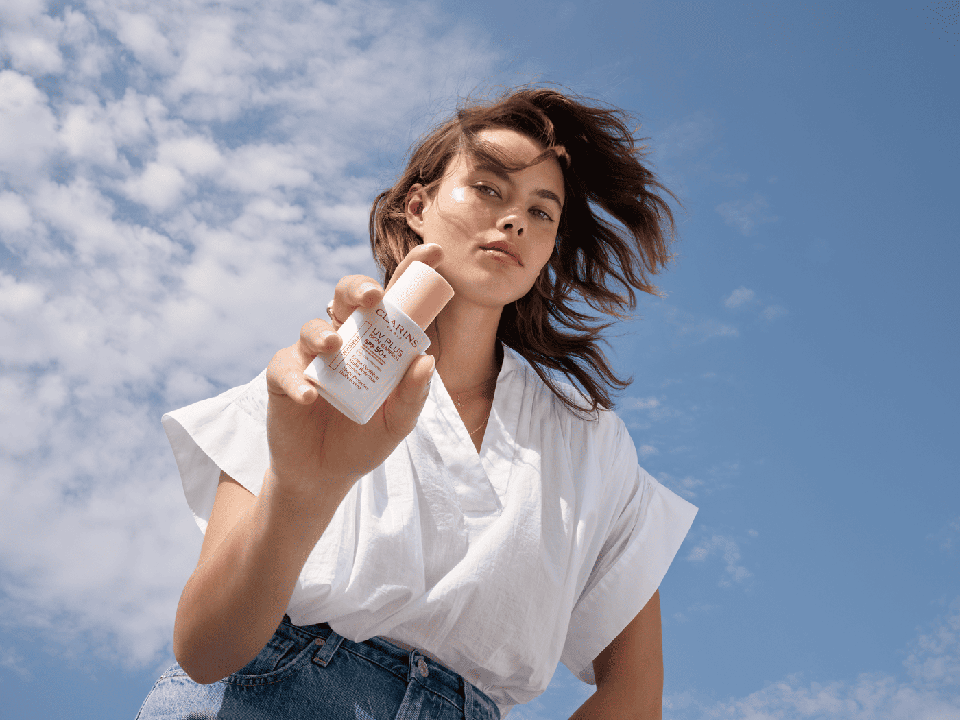 Clarins UV Plus Skin Barrier SPF50 protezione viso urbana leggera