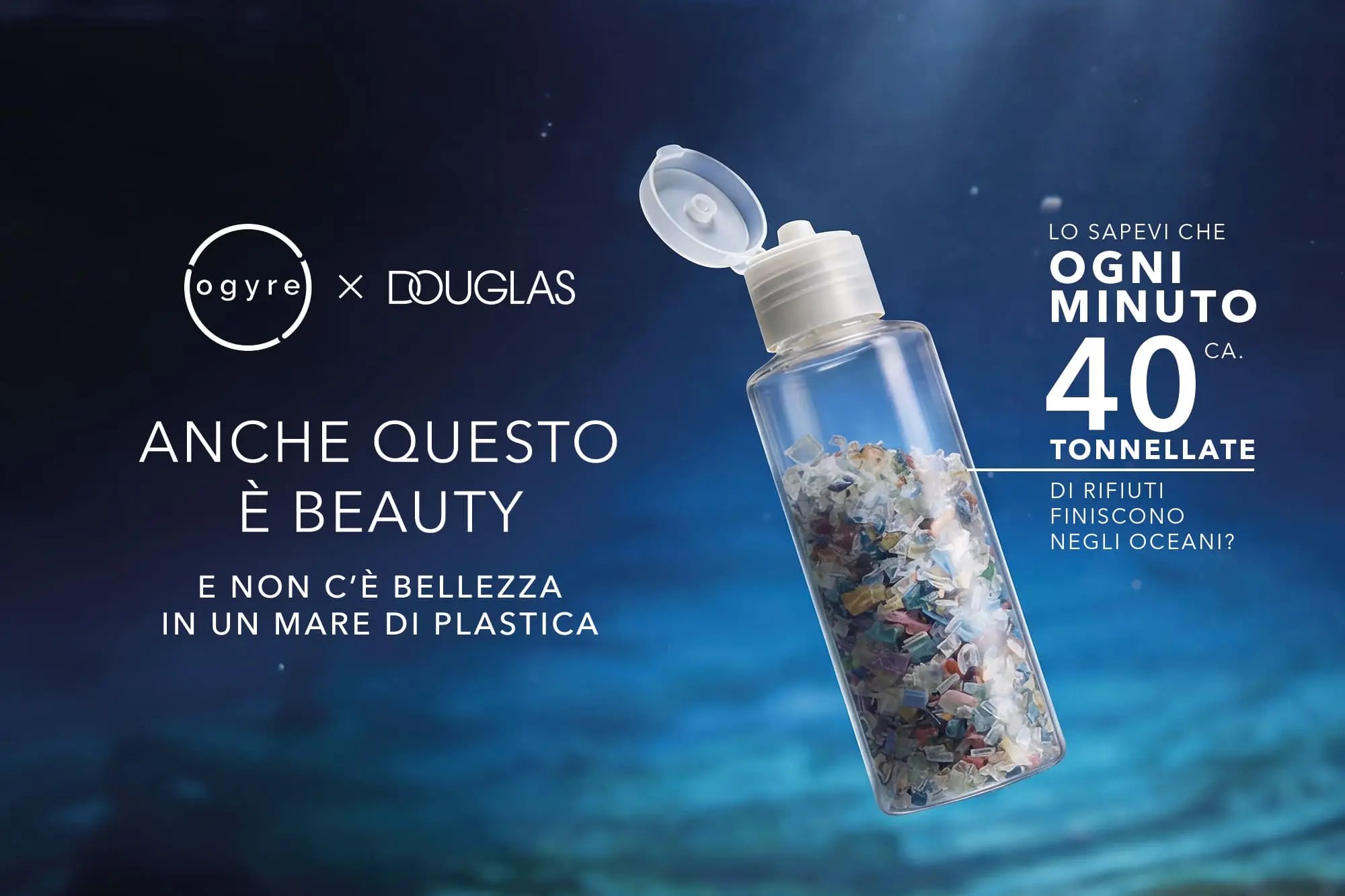 Operatori Douglas e Ogyre raccolgono rifiuti marini per proteggere gli oceani e la biodiversità