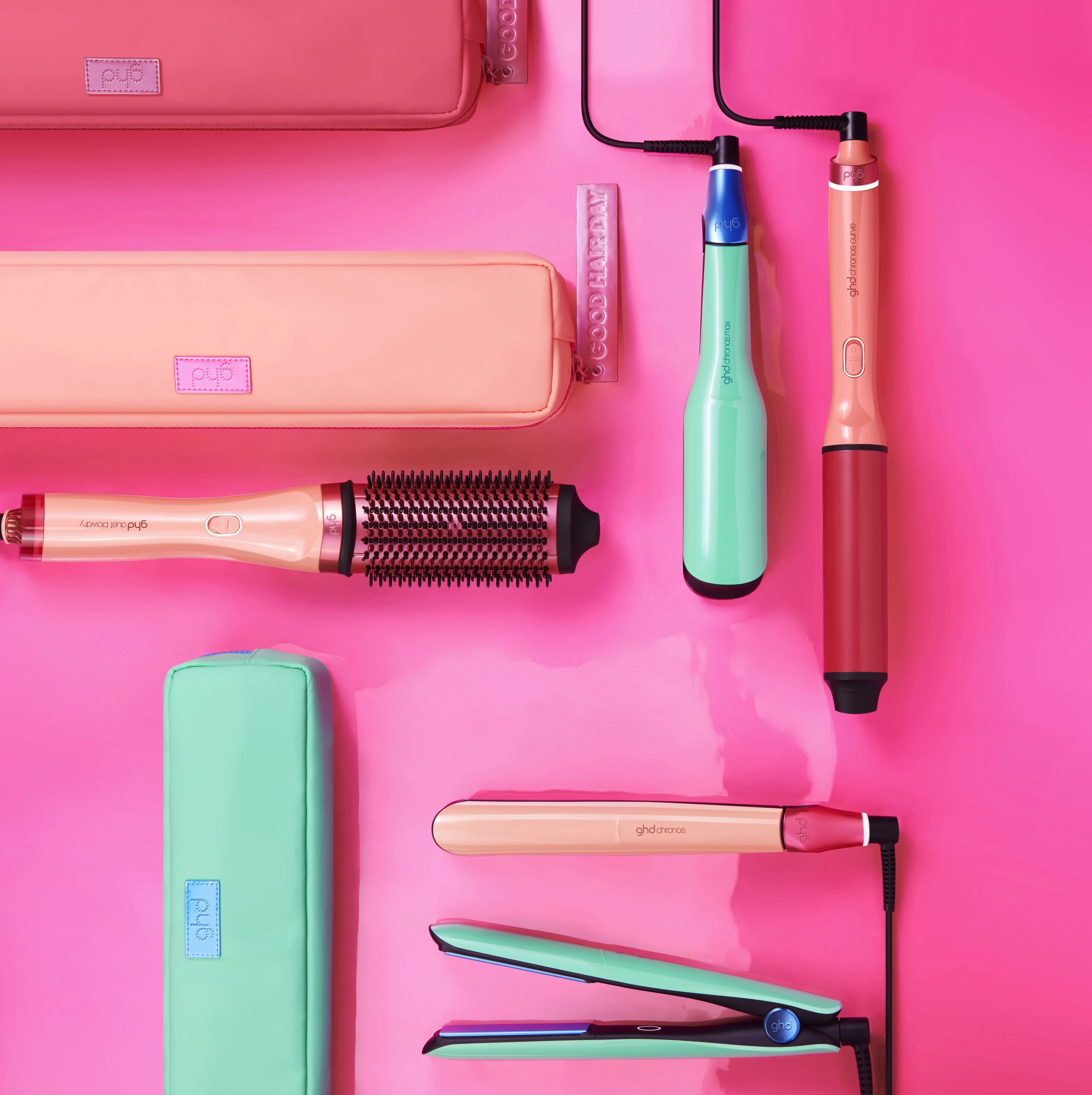 Tutti i tool della Jelly Collection di ghd in tonalità candy per un’estate glamour