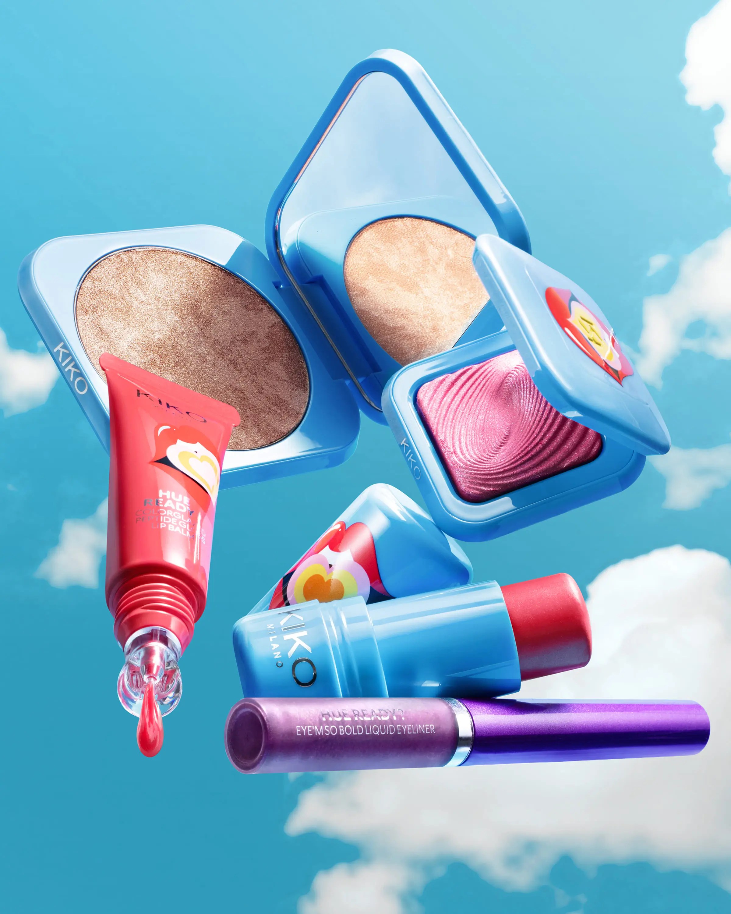 ollezione make up KIKO Hue Ready packaging pop