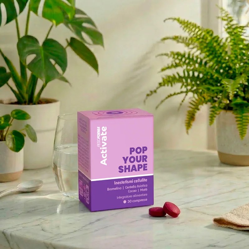 integratore anticellulite Pesoforma Pop Your Shape compresse
