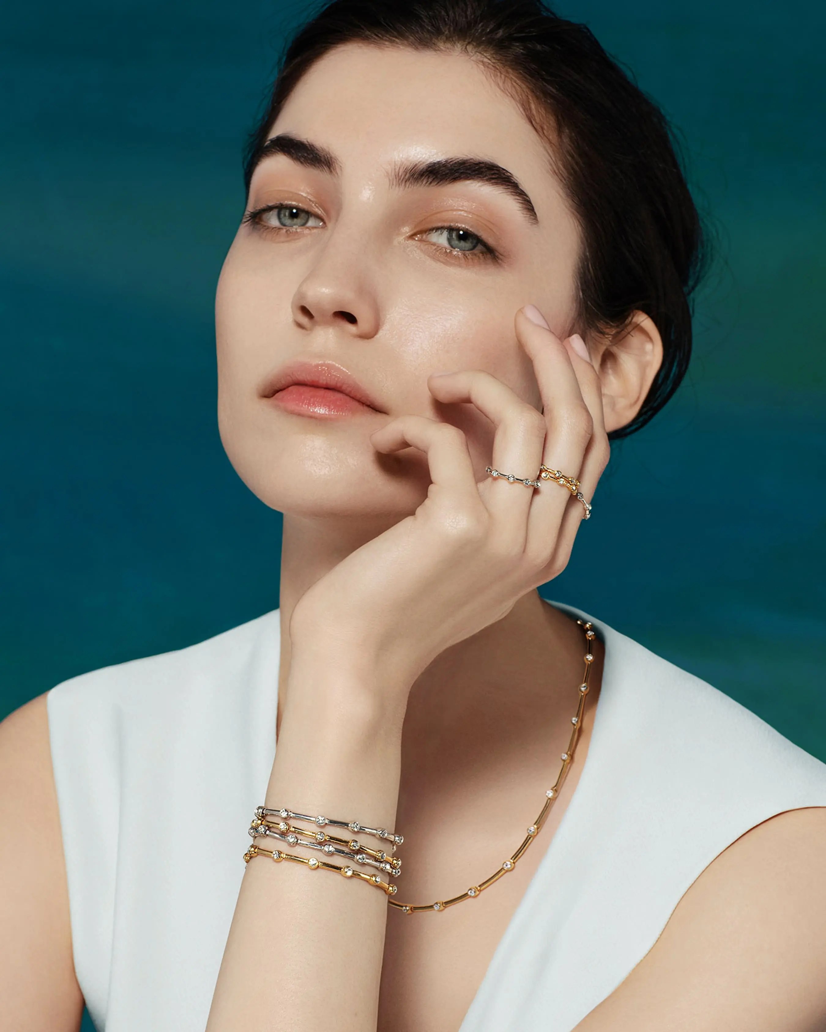 gioielli Satellite zirconia cubica argento