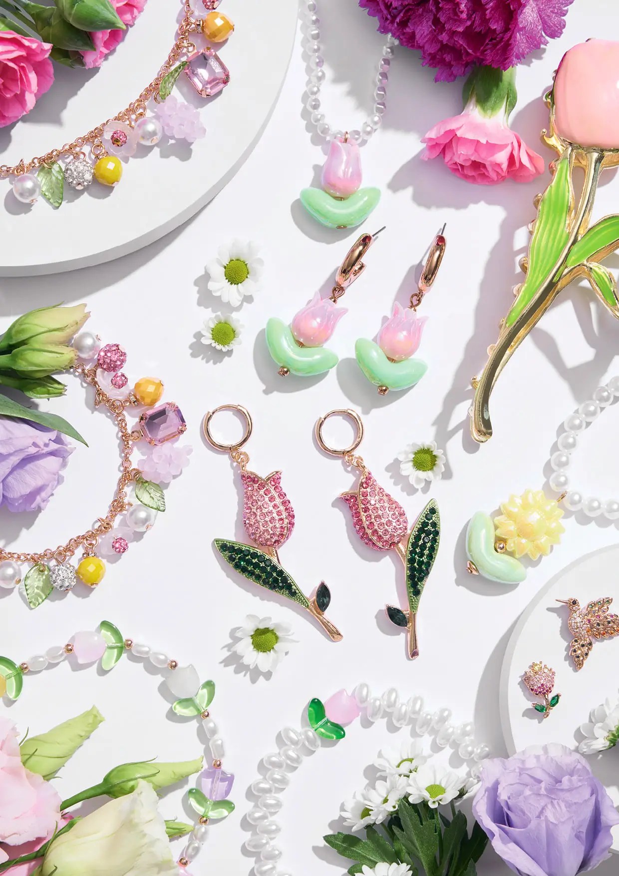 collezione primavera tulipani bijou brigitte colori pastello eleganza