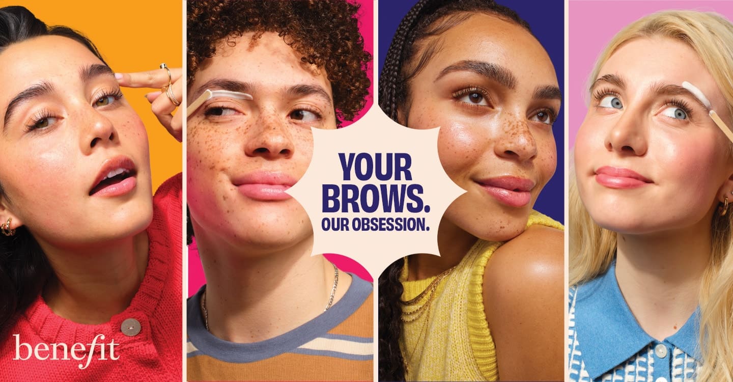 Servizio sopracciglia Benefit Cosmetics per il progetto solidale Bold is Beautiful 2026