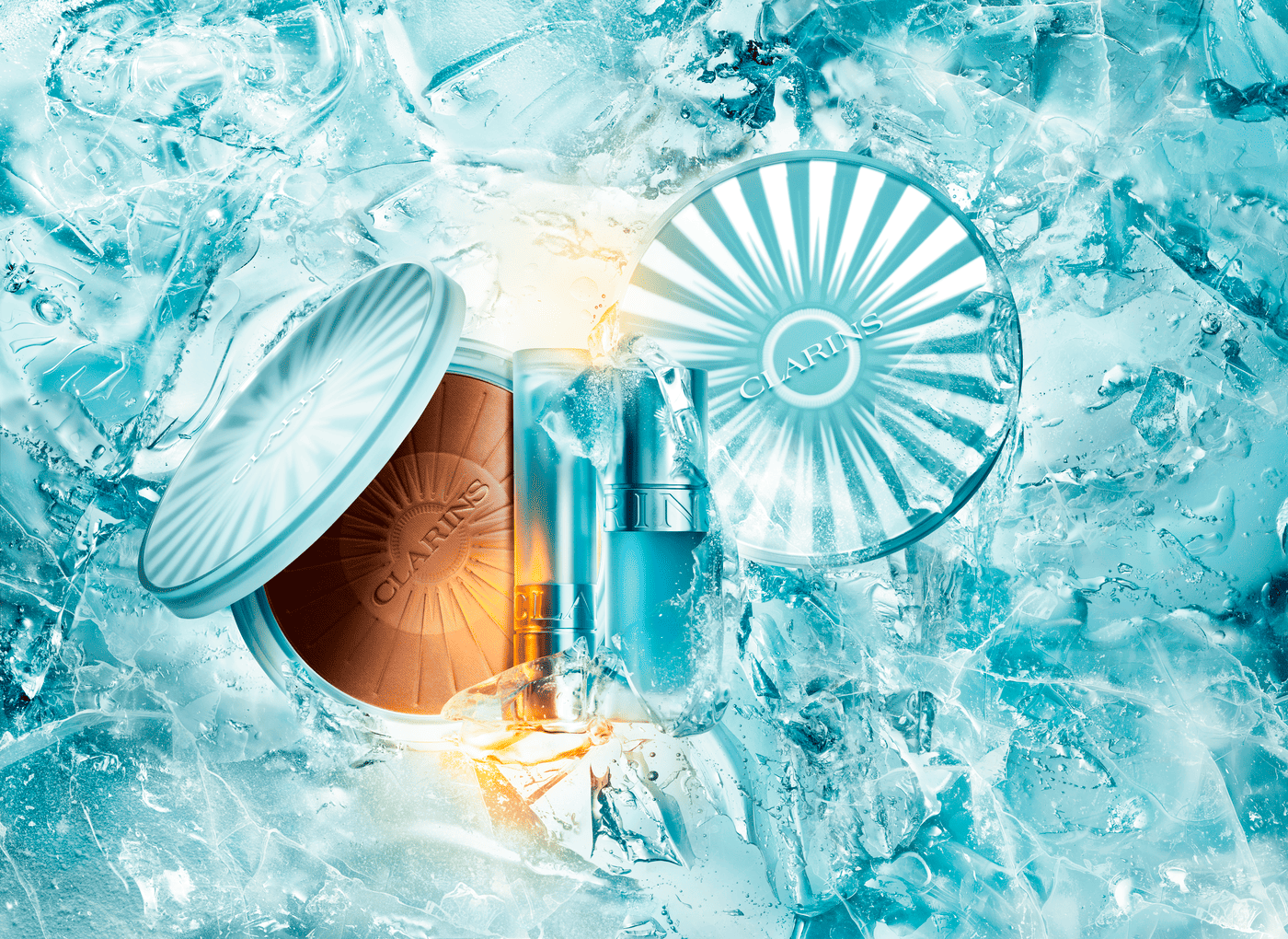 Collezione make-up Clarins Estate 2026 glow e cryo