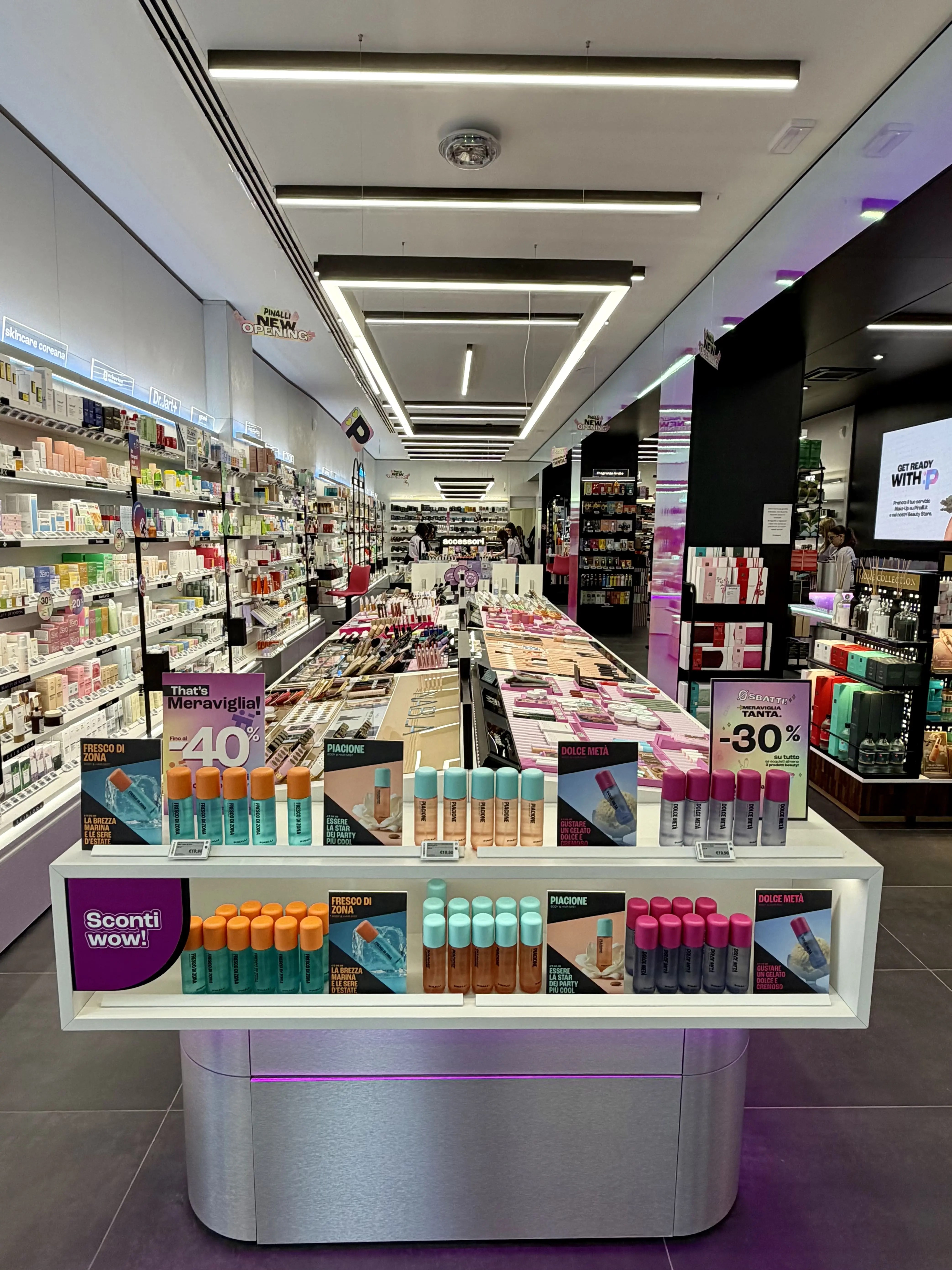 Nuovo beauty store Pinalli inaugurato in Corso Genova a Milano