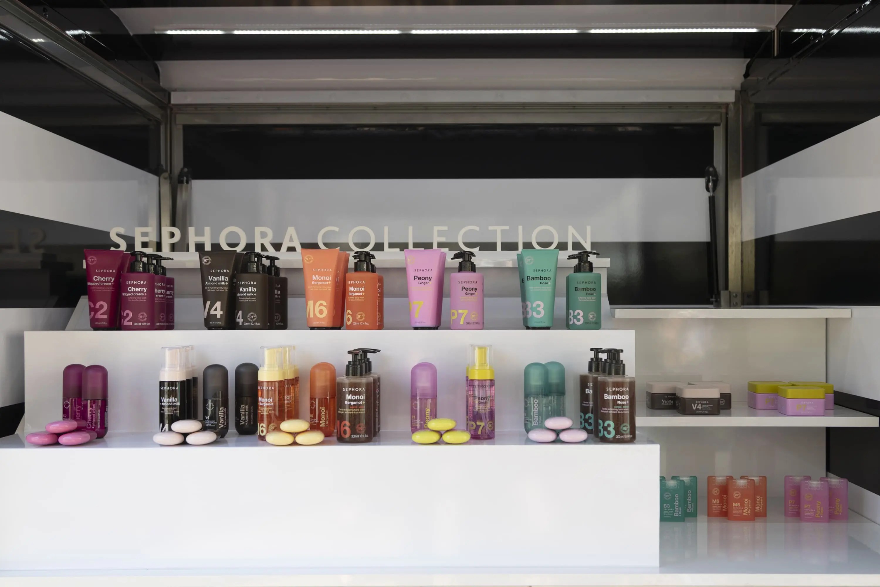 Prodotti corpo Sephora Collection Bath con fragranze estive