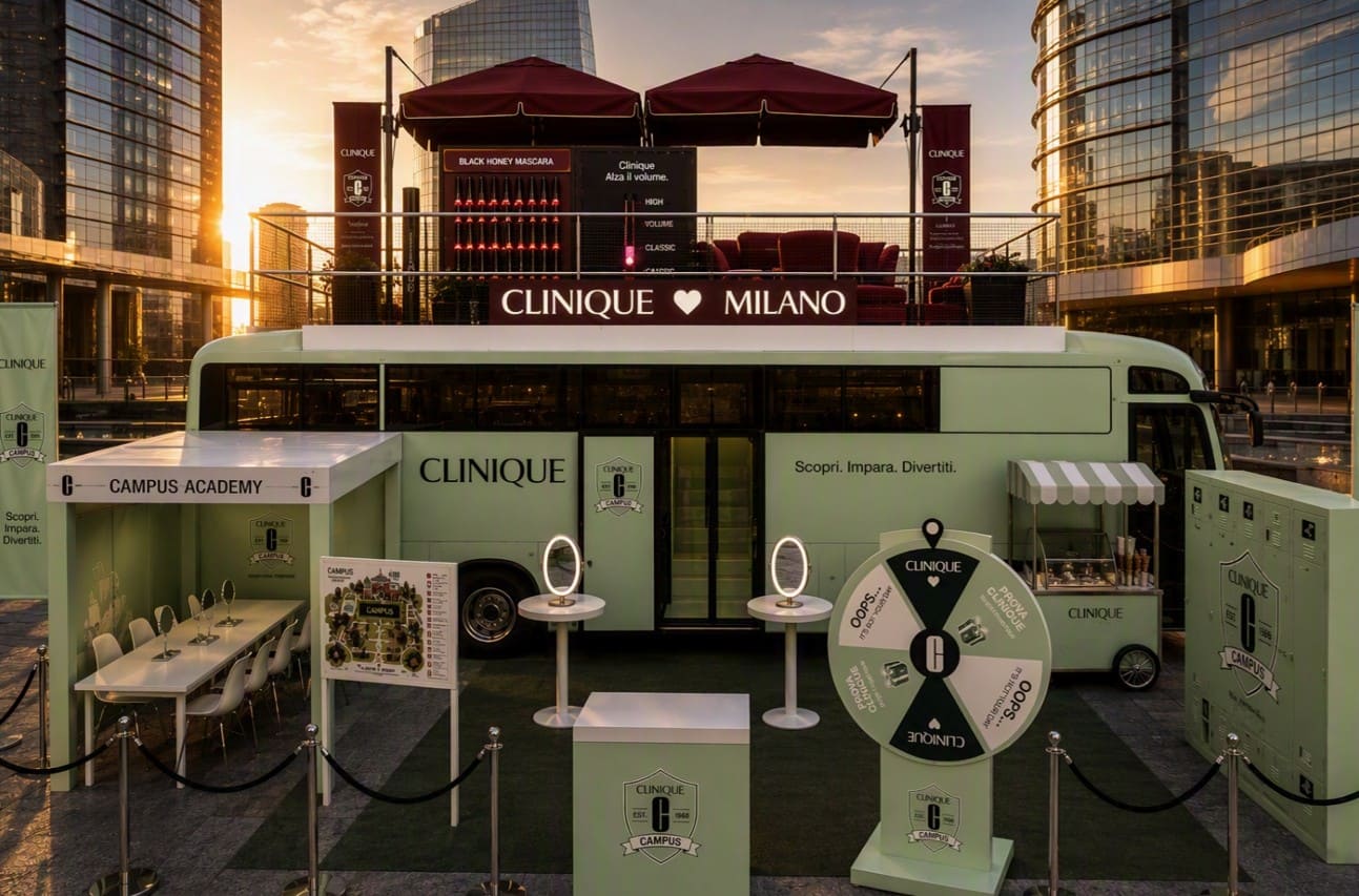 Clinique Campus, il Campus Beauty itinerante di Clinique in Italia