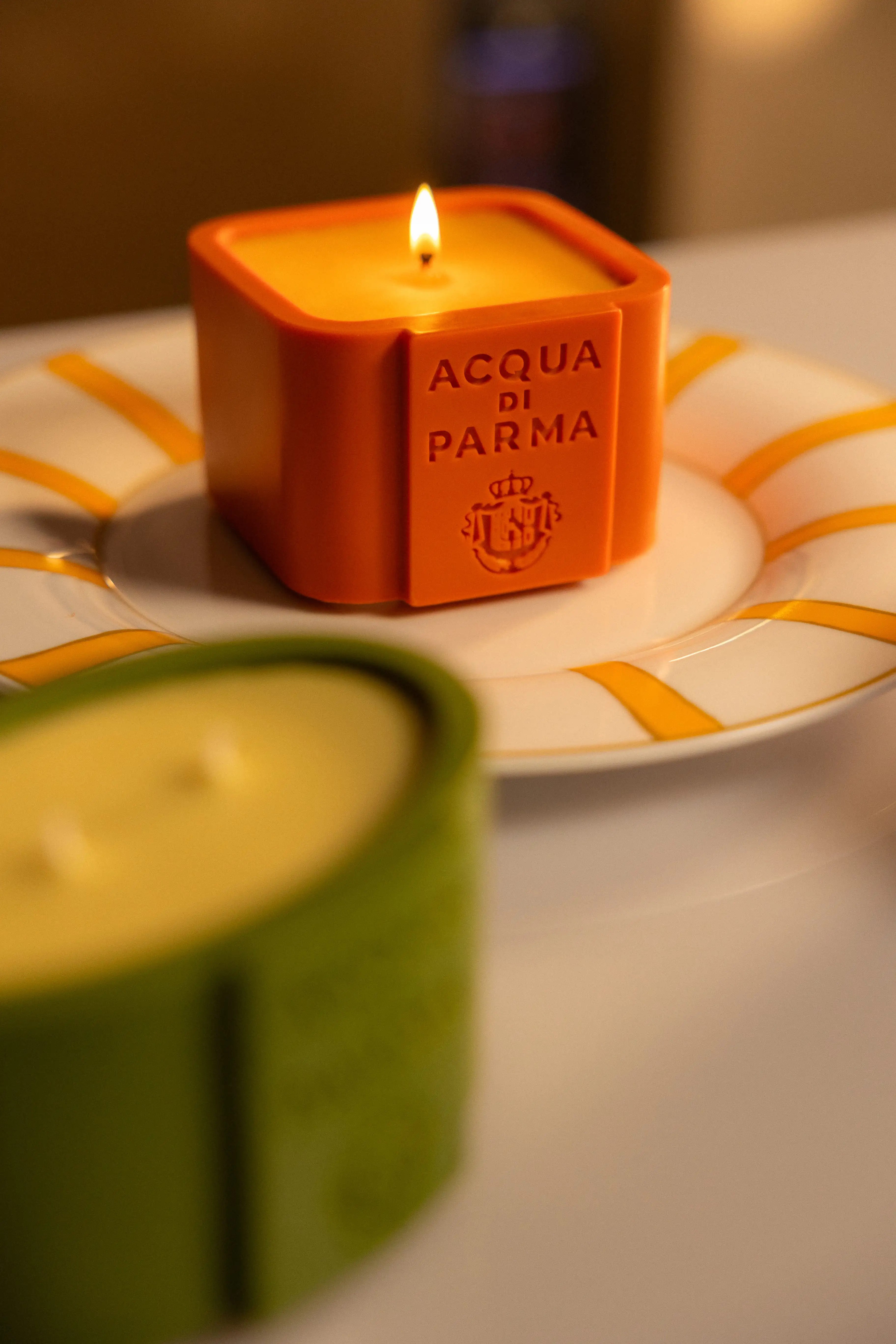 Le tre candele Acqua di Parma Il Profumo della Pasticceria
