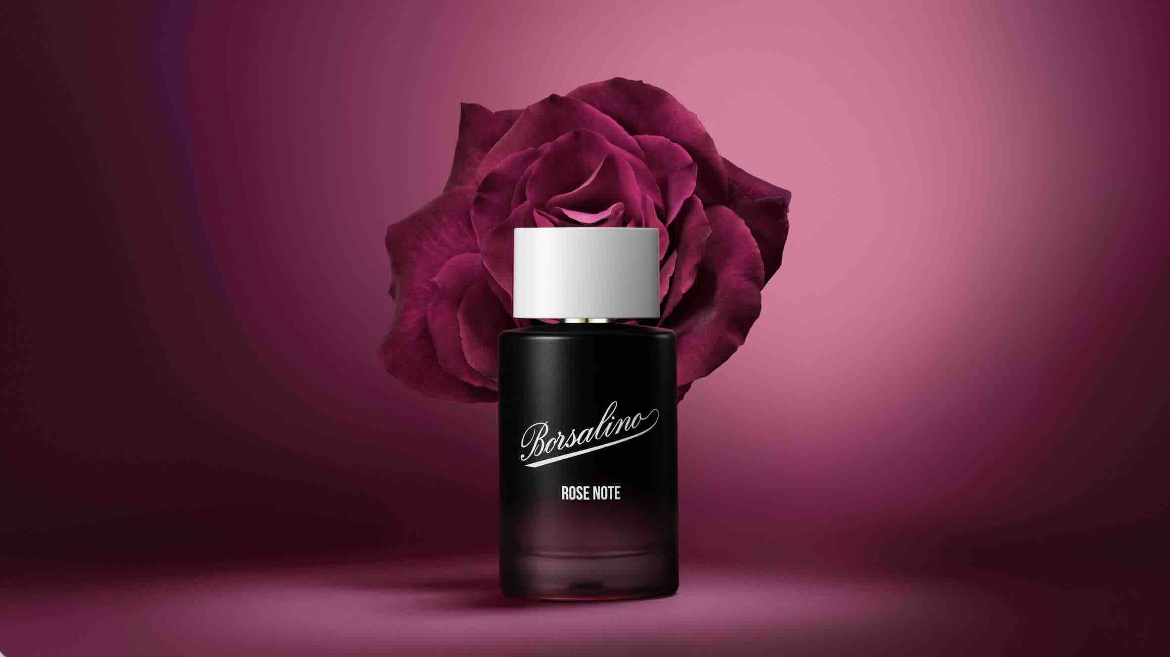 Borsalino Rose Note Eau de Parfum Intense, fragranza floreale, legnosa e speziata