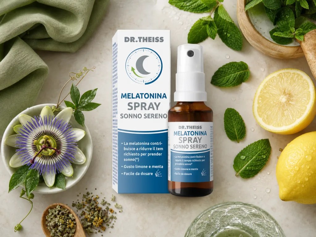 Melatonina Spray Dr. Theiss con passiflora