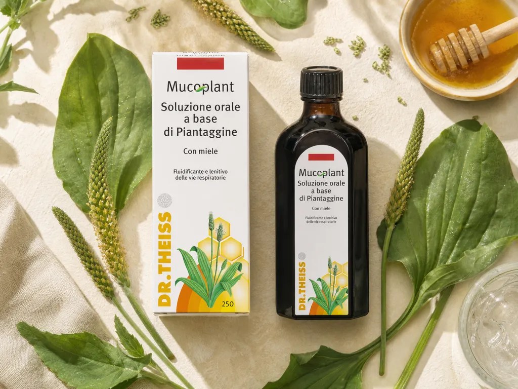 Mucoplant Dr. Theiss per il benessere della gola e delle vie respiratorie